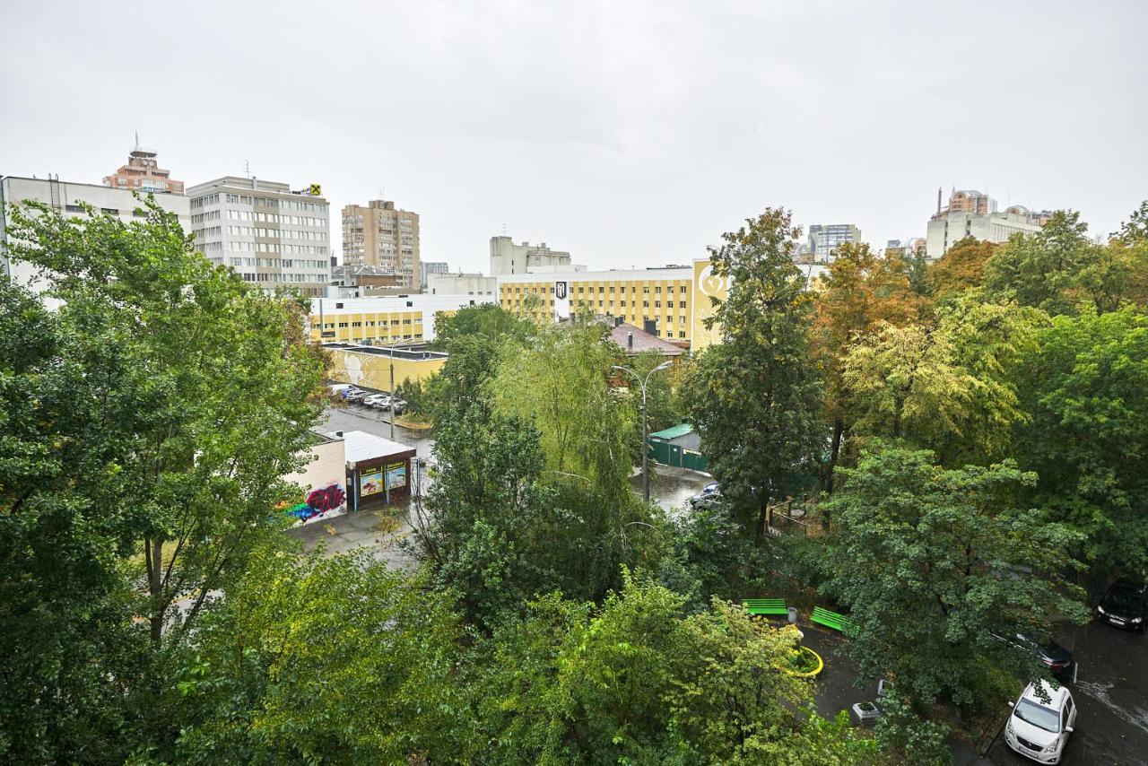 קייב New Apart Lesi Ukrainky Blvd And Olimpiyska And Kreshchatyk And Manhattan City With Parking מראה חיצוני תמונה