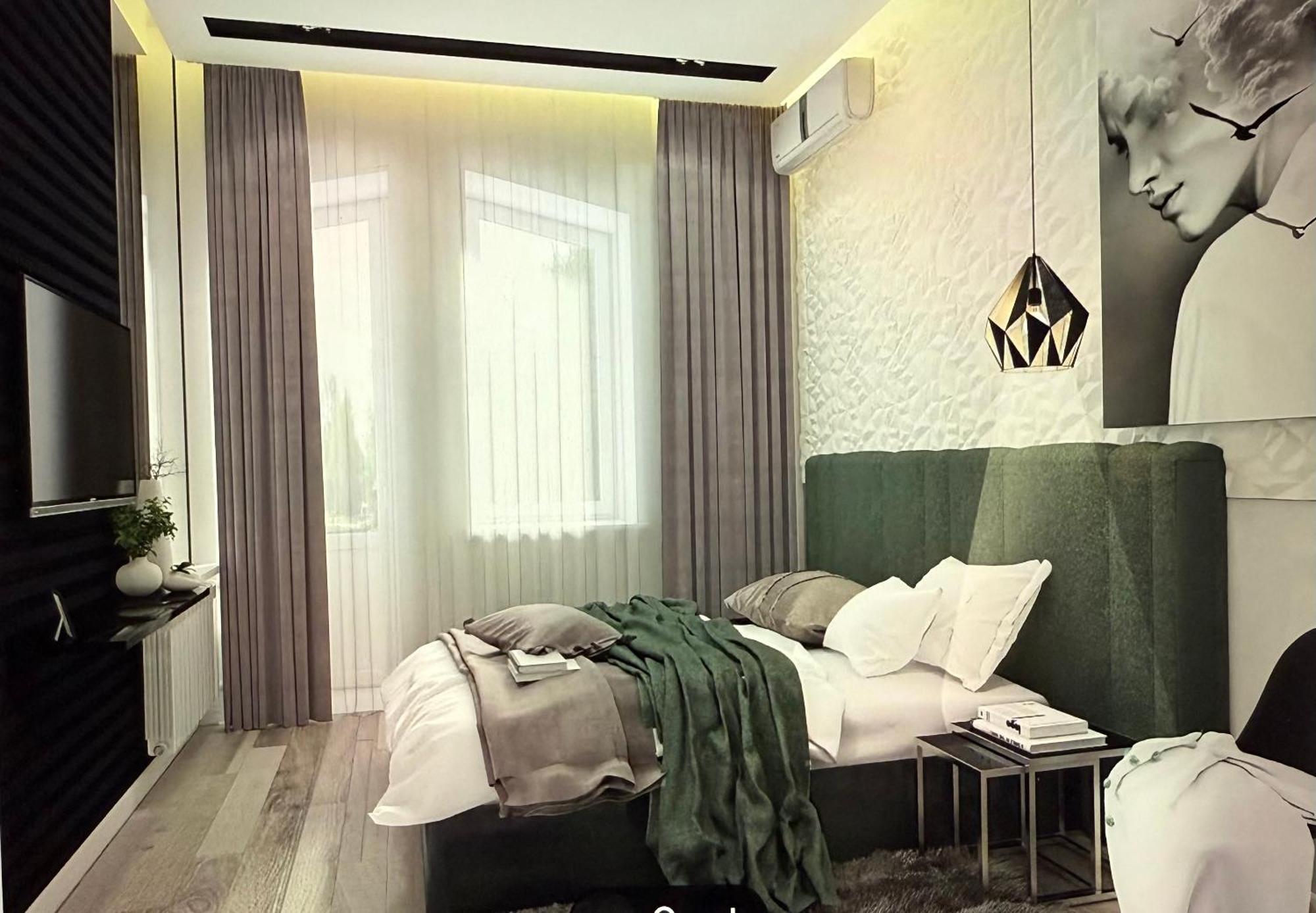 קייב New Apart Lesi Ukrainky Blvd And Olimpiyska And Kreshchatyk And Manhattan City With Parking מראה חיצוני תמונה